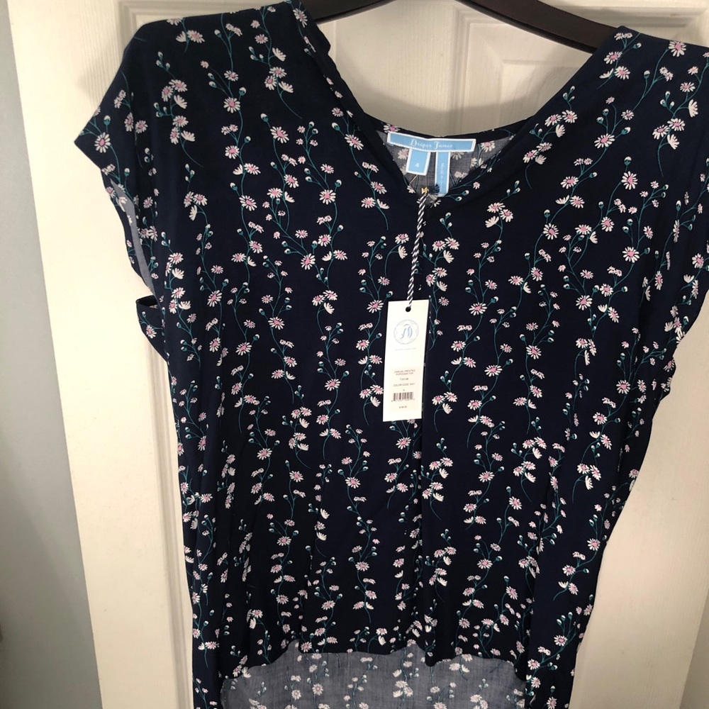 Draper James Printed Popover - NWT
